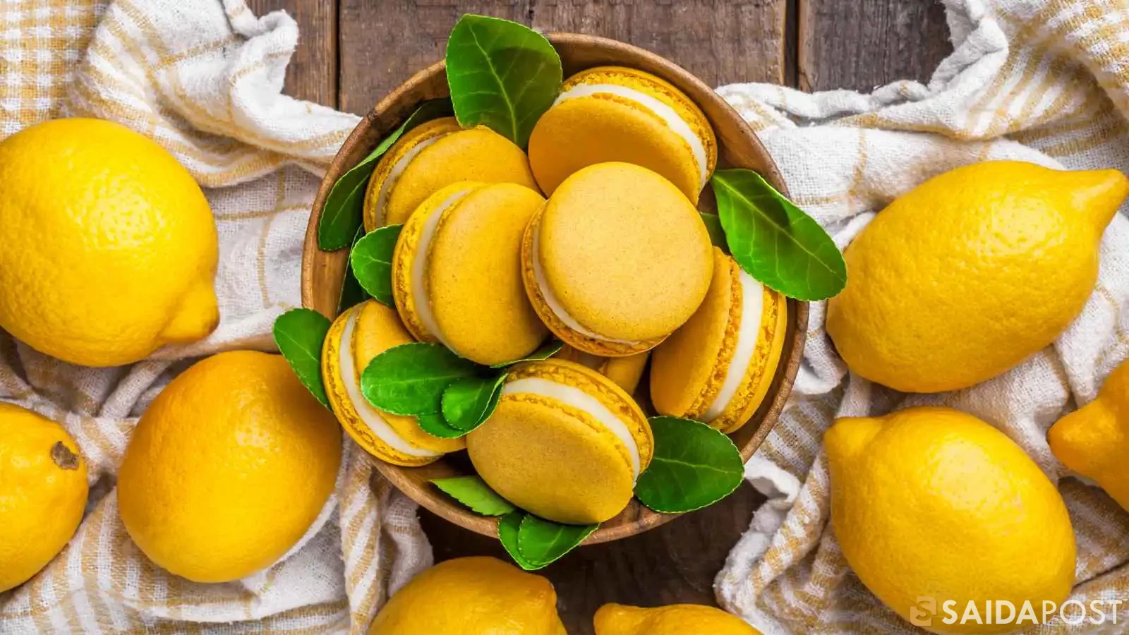 وصفة ماكرون الليمون الفاخر بخطوات احترافية