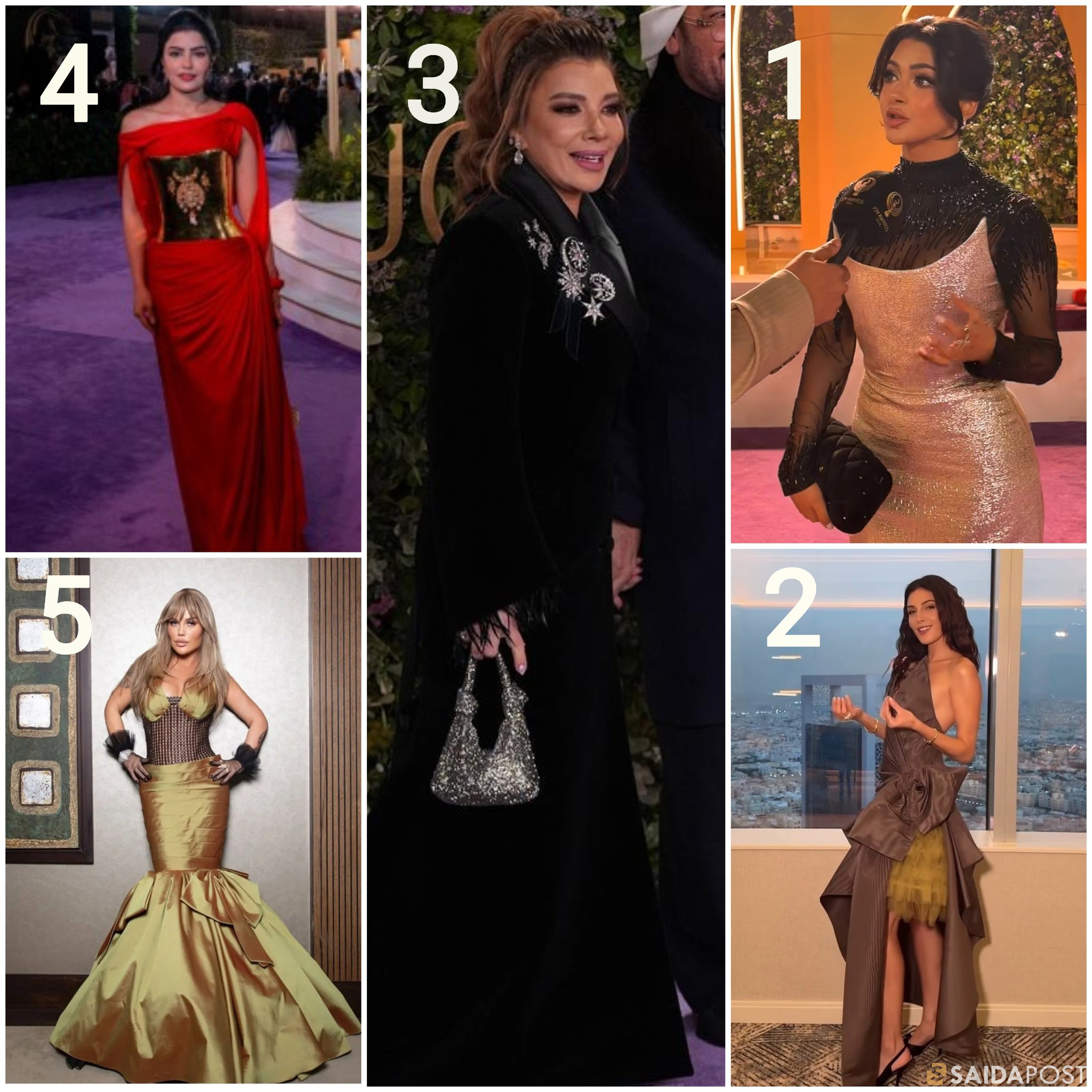 أسوأ 5 إطلالات بحفل جوي أووردز 2026